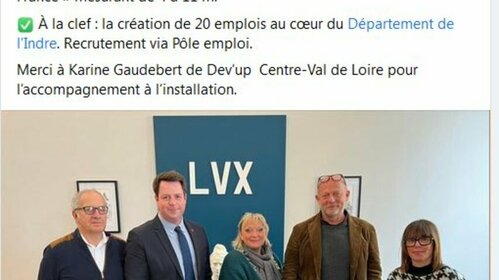 Nouvelle entreprise 